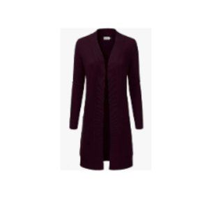 Open Front Cardigan - Medium